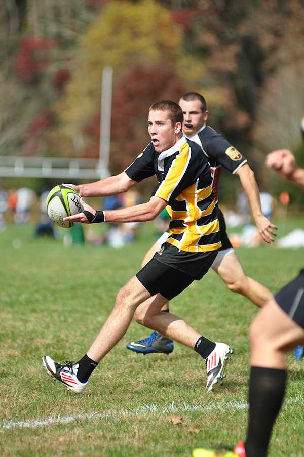 On Saturday Oct. 27 AHO Rugby hosted the 14th annual Rucktoberfest on State Farm Fields. The Appalachians womens team won first place in the tournament and the Appalachian mens team won second place. Justin Perry | The Appalachian