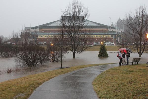 Plemmons Student Union remained open to shelter possible refugees