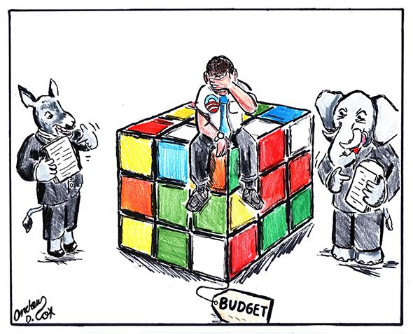 Cartoon Solving The Budget Puzzle The Appalachian