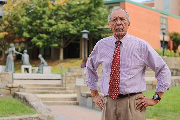 James Barnes, a professor in the government and justice studies department, begins as the university's interim ombud. The university Ombuds Office provides an independent and confidential environment for students, faculty and staff who need to discuss campus-related problems. Photo by Molly Cogburn | The Appalachian