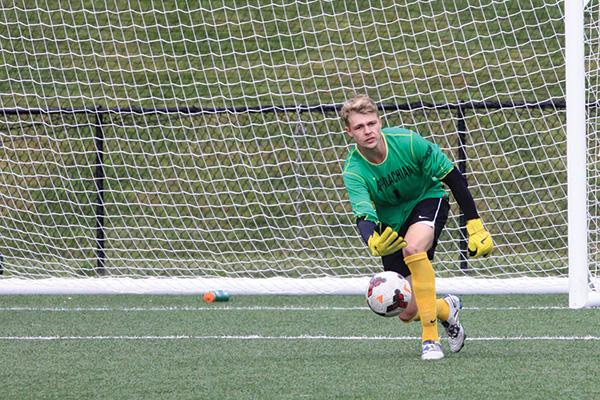 Pictured: goal keeper Danny Free.