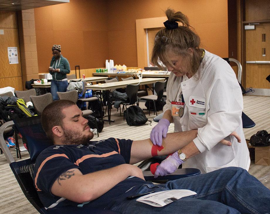 Website trouble causes low blood drive turnout for BSA