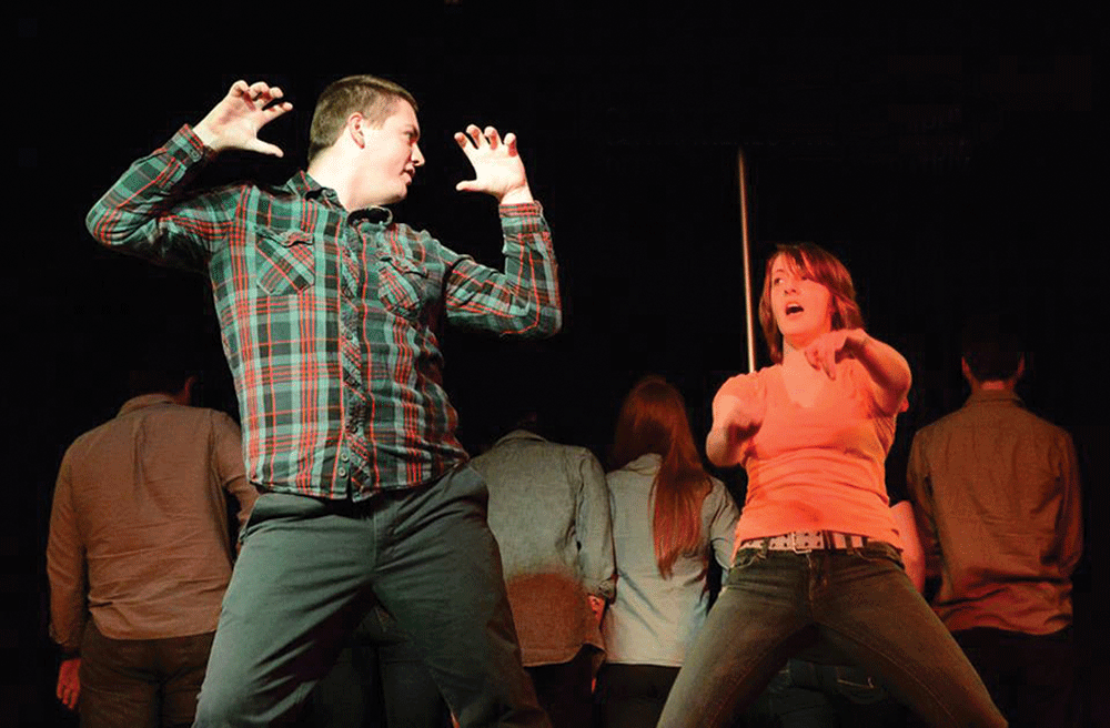 Student improv group plans for big laughs at spring show