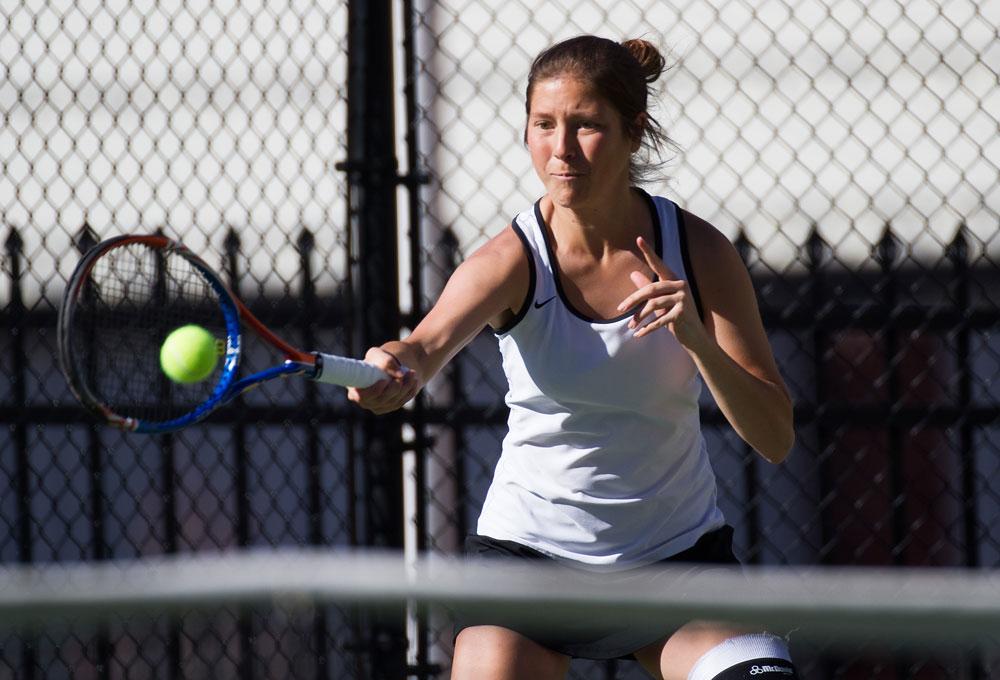 Women's tennis looks to Thaggard for leadership 