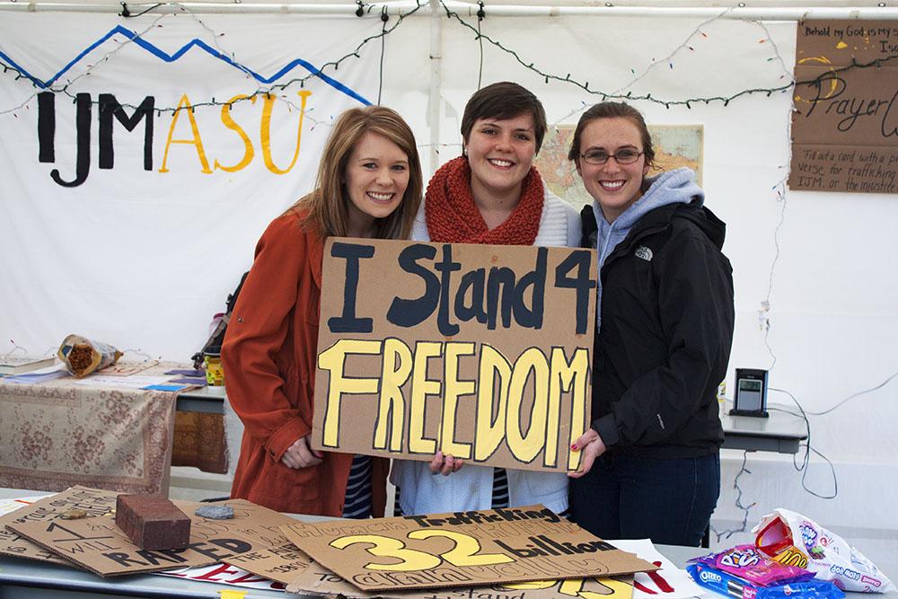 Students+take+a+24-hour+stand+for+freedom+on+Sanford+Mall