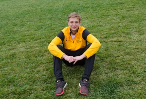 Goal keeper Paul West on Duck Pond Field Monday afternoon. West was redshirted last season and has started all seven of App State's soccer games. Photo by Morgan Cook  |  The Appalachian