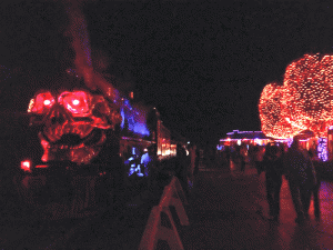 The Ghost Train at Tweetsie Railroad. Photo by Laney Ruckstuhl  |  The Appalachian