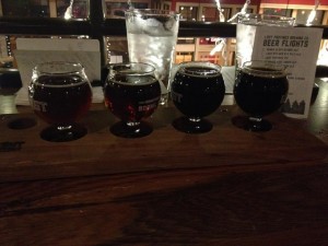 Lost Province Brewing Company offers beer flights, which give customers the ability to sample a multitude of the location's beers.