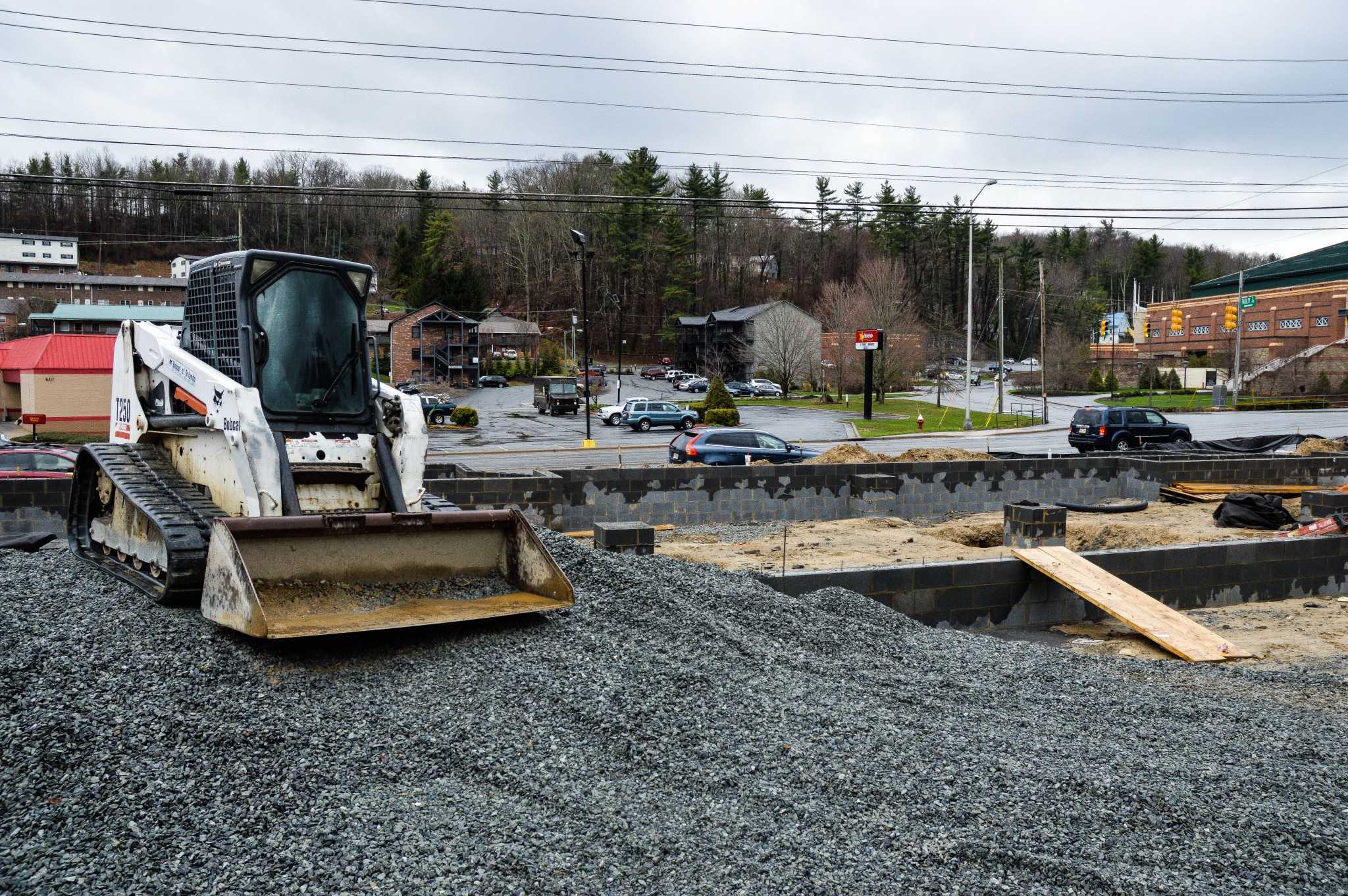 Construction of Winkler Square underway