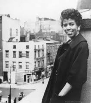 Lorraine Hansberry, author of 'A Raisin in the Sun.' The play debuted on Broadway in 1959.