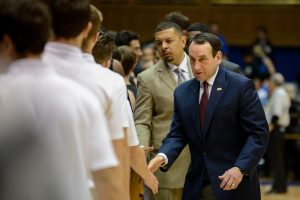 Duke's Coach K has led the Blue Devils to 129 straight non conference home games 