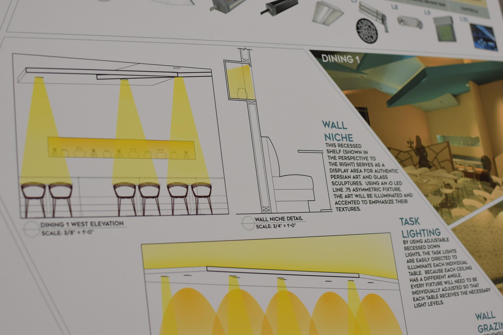 A close-up look at Elizabeth Hundleys first-prize winning project for the Cooper SOURCE Lighting Competition.