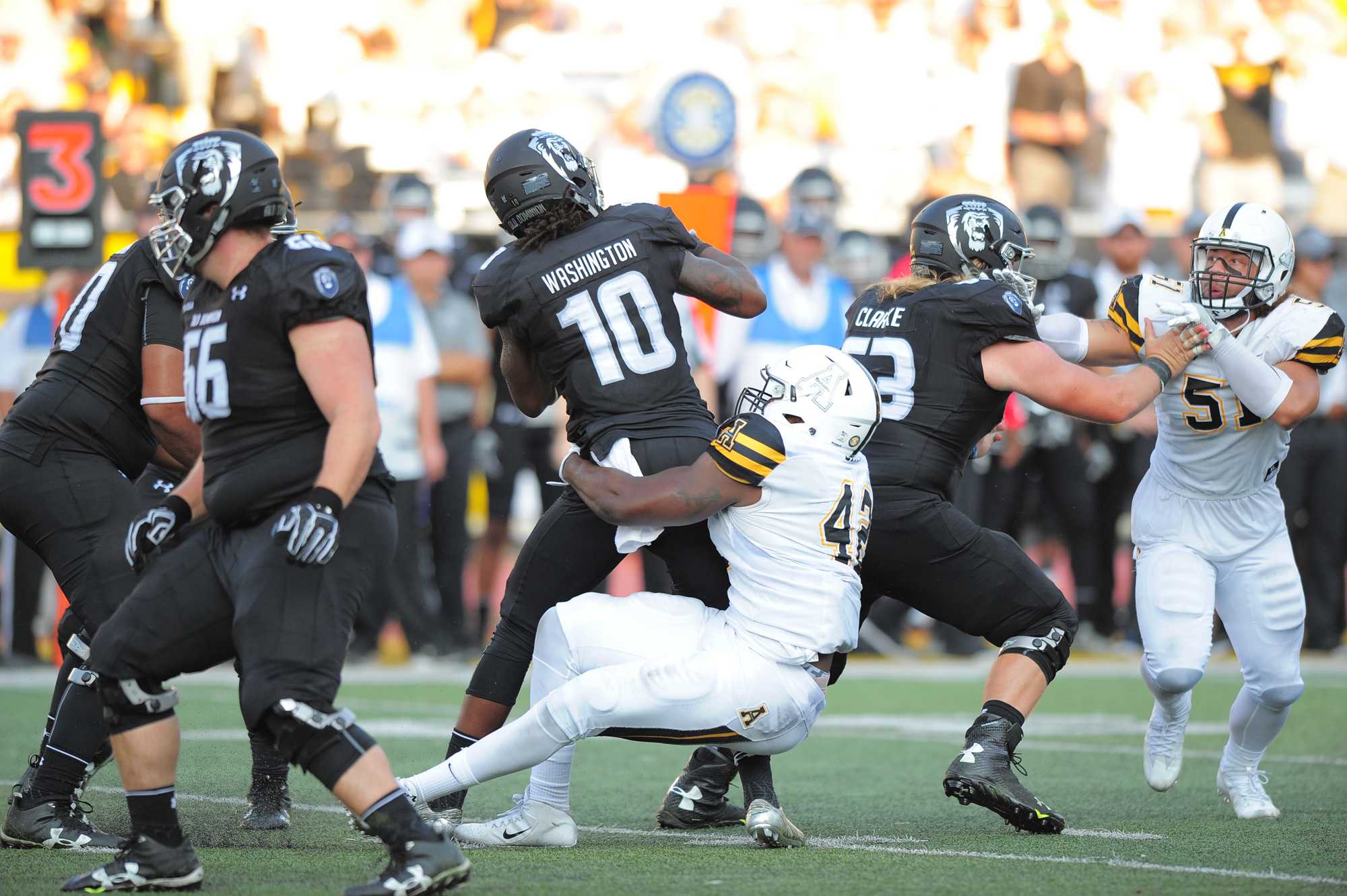 Sims shining on App State defense