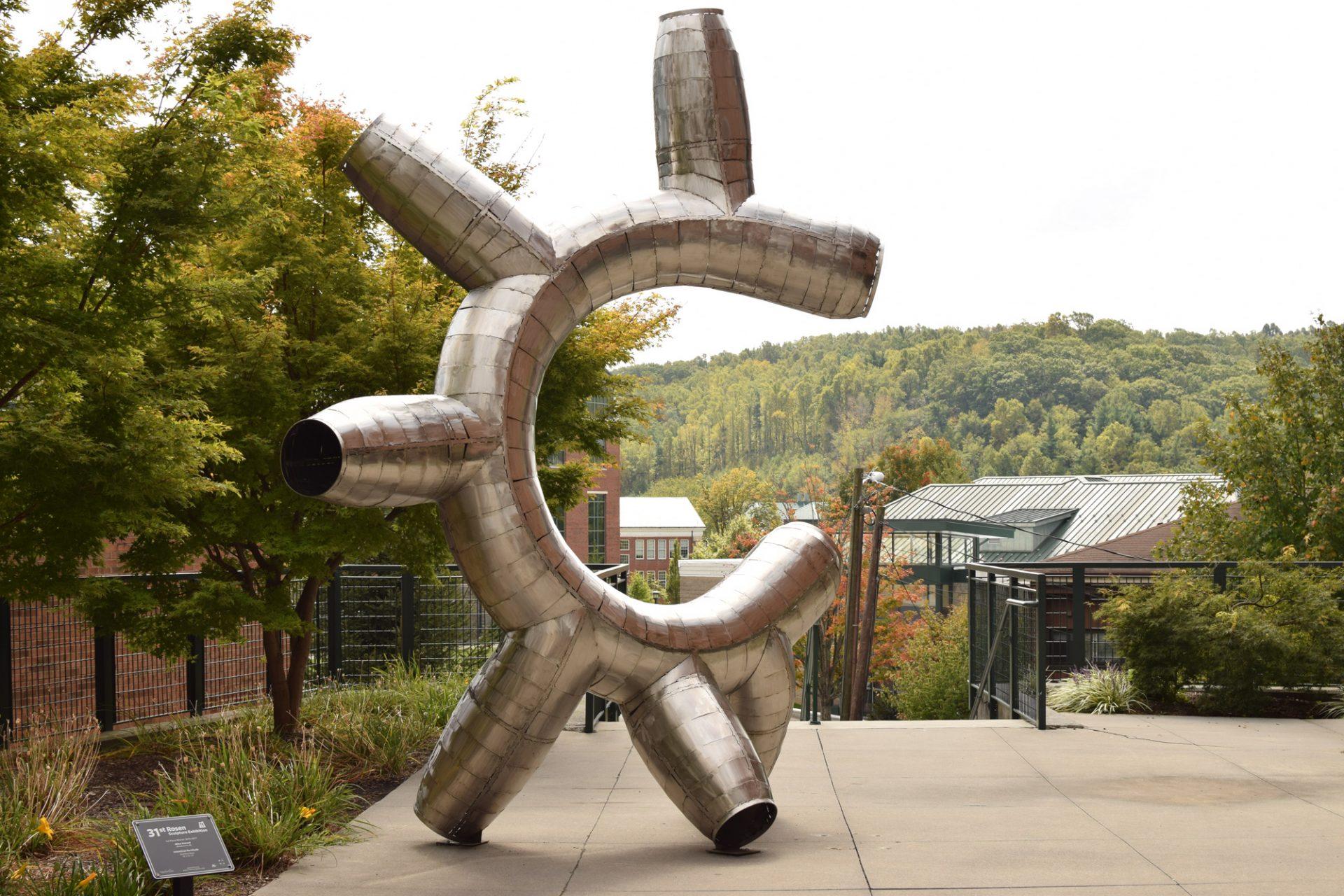 A+sculpture+outside+of+the+Turchin+Center%2C+located+on+King+Street+next+to+App+States+campus.+The+Turchin+Center+offers+free+and+discounted+programs+to+students+and+community+members+to+help+them+engage+with+their+own+and+others+art.