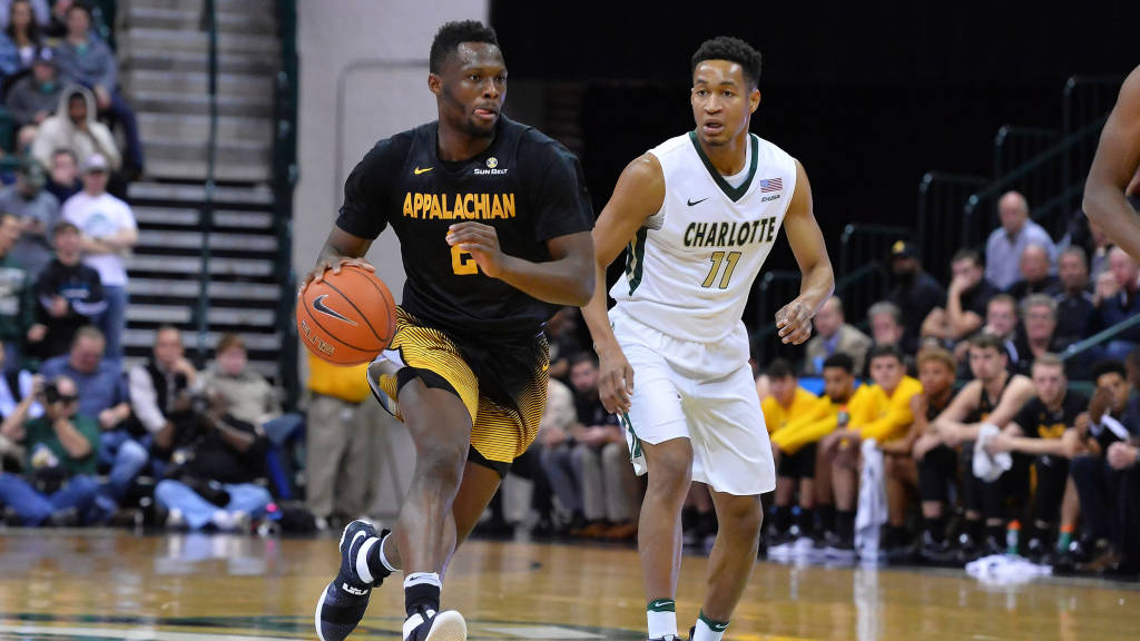 Ronshad Shabazz finished with 12 points.
Photo courtesy: App State Athletics/Tim Cowie