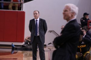 Jim Fox made his return to Davidson after being an assistant coach for 13 years under Bob McKillop