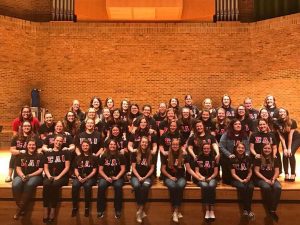 Sigma Alpha Iota (SAI) is the all-female music fraternity on campus that organizes receptions for faculty and students as well as breakfasts for staff at the Hayes School of Music. 