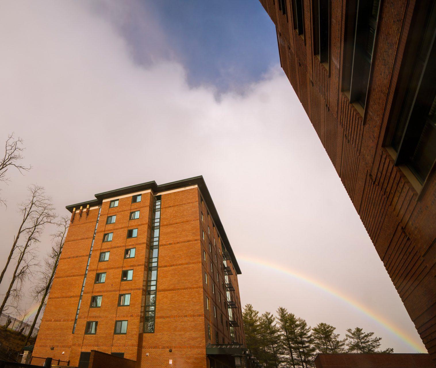 Cone Hall, a residence hall that mainly houses freshman. University Housing said that students who opt out of living on campus for the remainder of the fall 2020 semester should not plan to return to on-campus housing in the spring 2021 semester. 
