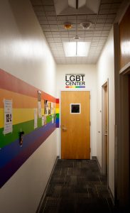 The Henderson Springs LGBT Center in the Student Union. The Center serves as a safe space and community-building hub for LGBTQ-identifying students at App State. 