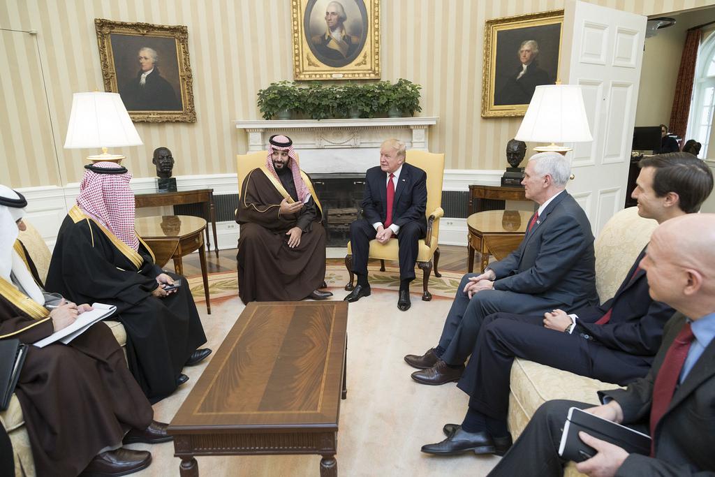 President+Donald+Trump+meets+with+Mohammed+bin+Salman%2C+Deputy+Crown+Prince+of+Saudi+Arabia%2C+and+members+of+his+delegation%2C+March+17%2C+2017%2C+in+the+Oval+Office+of+the+White+House+in+Washington+D.C.+%2F%2F+Official+White+House+Photo+by+Shealah+Craighead