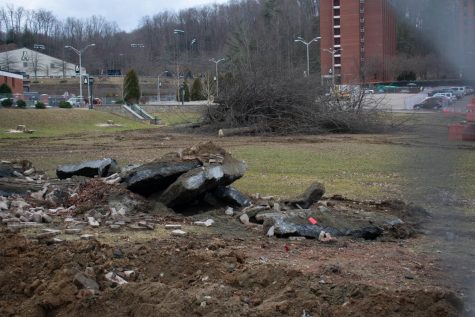Construction starts on West Campus, Duck Pond Field closed off