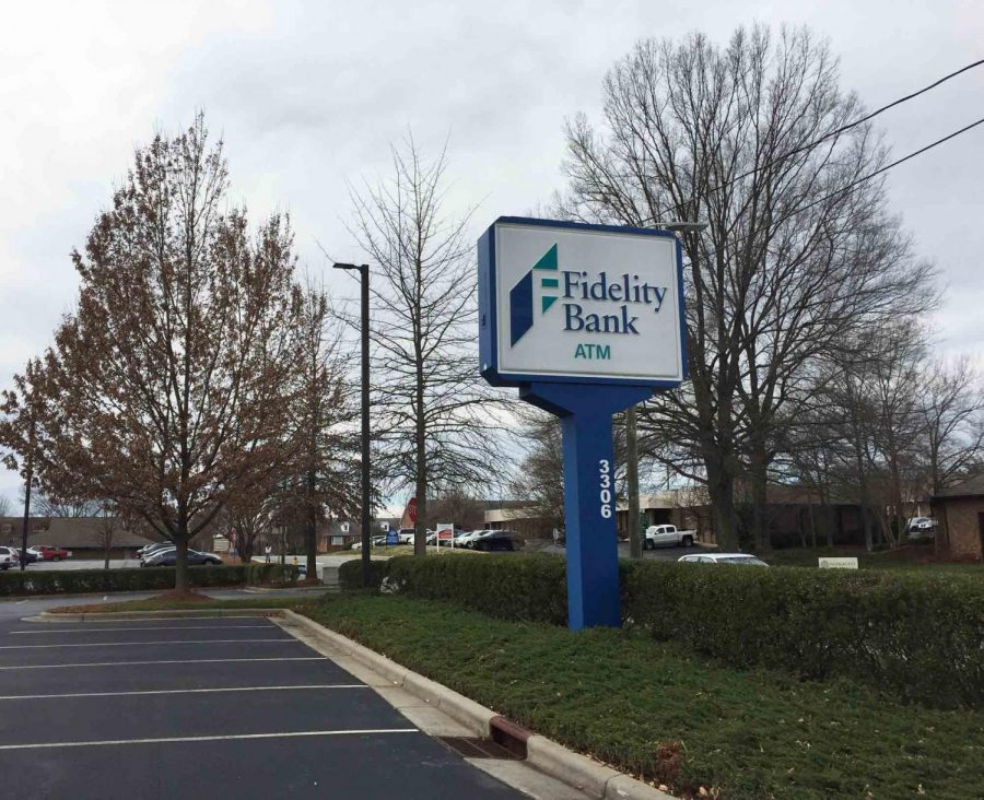 Winston-Salem's location of Fidelity Bank. 370 faculty members who use Fidelity Bank have recently experienced payroll issue.