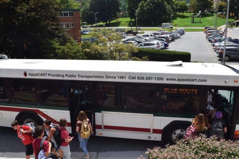 Appalcarts board meeting took place Monday. Members discussed possible route and parking changes for the next academic year as well as sustainable innovations to the public transportation system. 