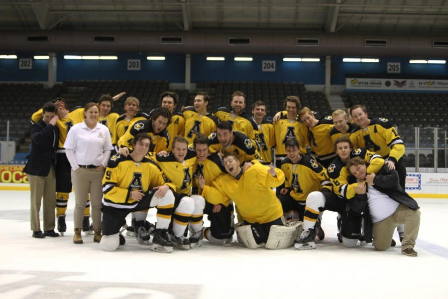 App States hockey team competes in the Blue Ridge Conference and has to travel to Winston-Salem for suitable ice to practice on. The team hopes that with focus and drive, they can be more competitive as they begin to face more competitive teams like University of North Carolina and High Point University next season.
