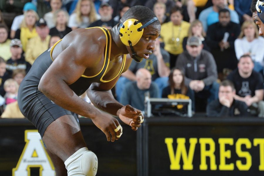 Senior wrestler Randall Diabe won both of his matches at the SoCon Wrestling Championship and earned an automatic berth to the NCAA wrestling championships.