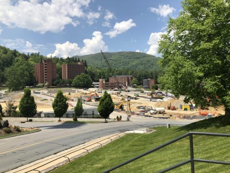 West Campus parking deck on schedule for August opening