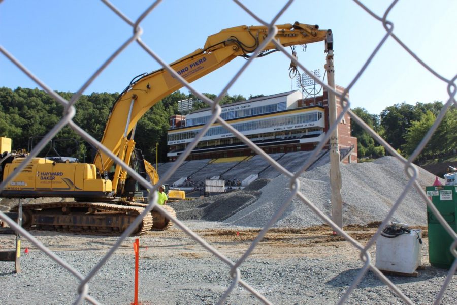 Construction on the North End Zone project continues. The new end zone facility will house 80,000–100,000 square feet of space designed to accommodate various athletics and academic classrooms. The new facility is planned to open  by the fall 2020 football season. 