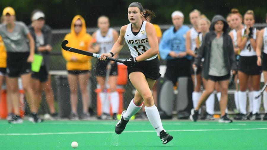 Junior midfielder/defender Meghan Smart has scored three goals in the first two game of the Mountaineers' season. App State sits at 2-0 after wins over Towson and Georgetown.  // Photo courtesy of App State Athletics, Tim Cowie Photography