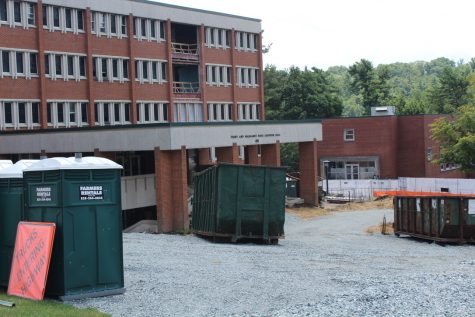 Sanford Hall construction brings new homes to two academic departments