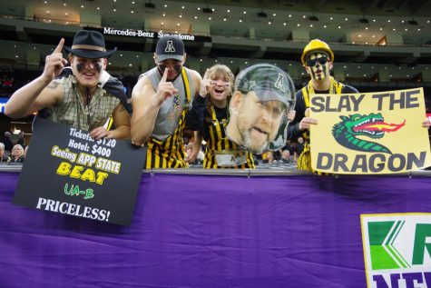App nation showed up strong to cheer on the Mountaineers in their fifth straight bowl win. App State beat UAB 31-17 in the New Orleans Bowl on Dec. 21.