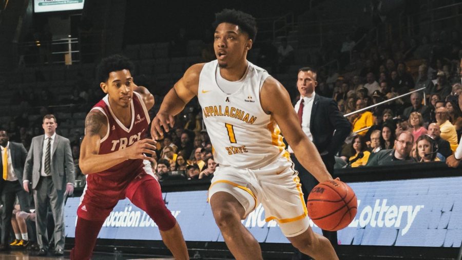 After struggling in the loss to South Alabama on Thursday, Justin Forrest helped lead App State past Troy on Saturday with a game-high 24 points.