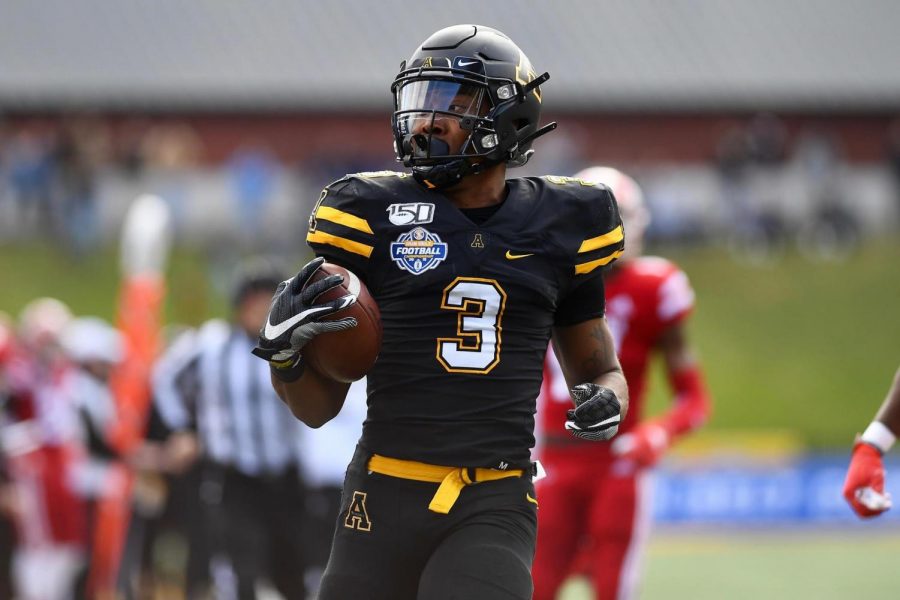 Former App State running back Darrynton Evans ran the second-fastest 40-yard dash (4.41) among RBs at the NFL Combine. 