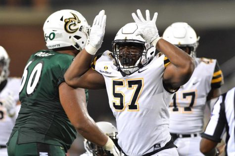 Two-year starting defensive end Elijah Diarrassouba announces retirement