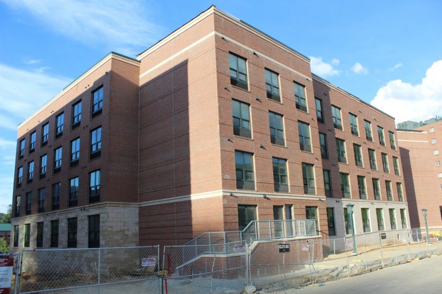 One of the new dorms thats been built across from Kidd Brewer on Stadium Drive. 