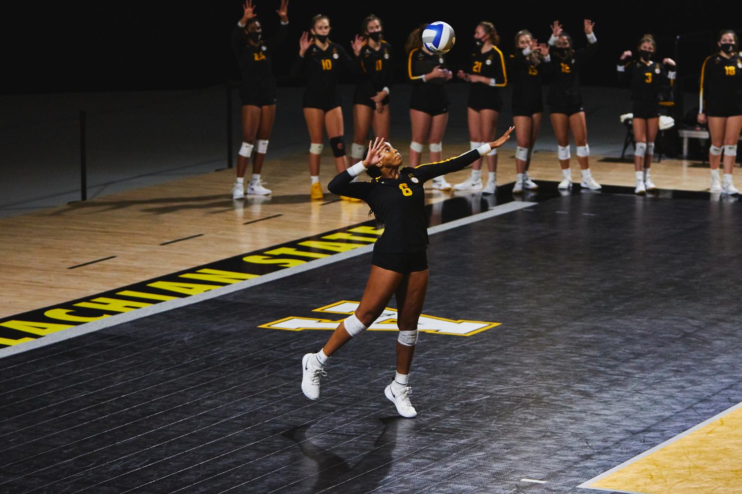 “Control what you can” App State volleyball makes the most of each