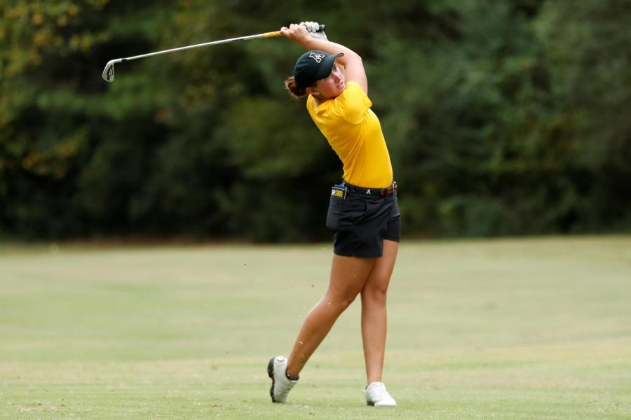 After last season was cut short, Senior App State womens golfer Mogie Adamchik is excited to get back out there. Knowing we have the full season, and knowing we had it taken from us this time last spring, we want to really make the most of it, so we’re ready to go, she said.