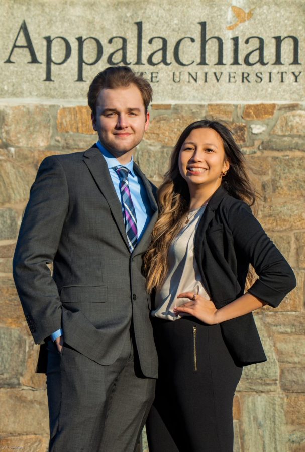 Adam Zebzda and Jenn Banh are the first students to announce their candidacy in the 2021 election for student body president. 