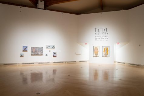 Fictive Strategies: Suzanne Sbarge & Holly Roberts is one of the galleries currently on display at the Turchin Center. 