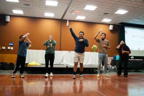 During the event, competitions like a Jarritos drinking game were held to celebrate Latino and Hispanic culture in a creative way. 