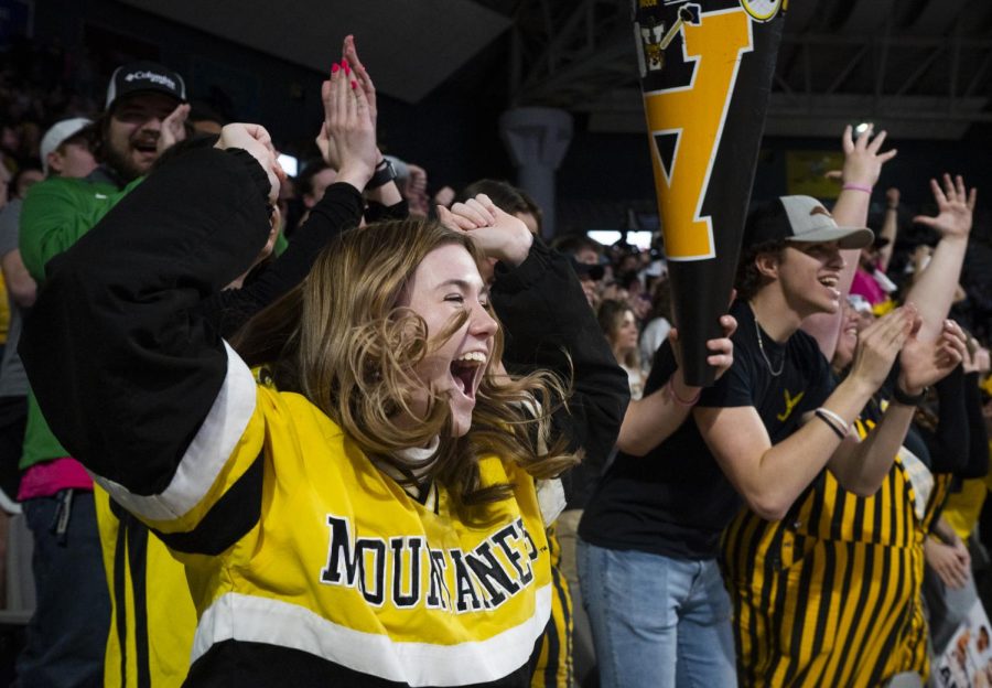 Mountaineer fans cheer on the Black and Gold during App States double-digit Senior Night victory over South Alabama. 