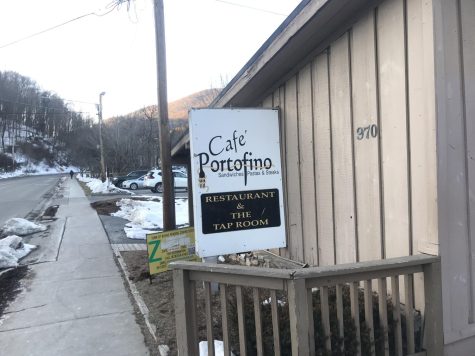 Café Portofinos on River Street, Jan. 31, 2022. 