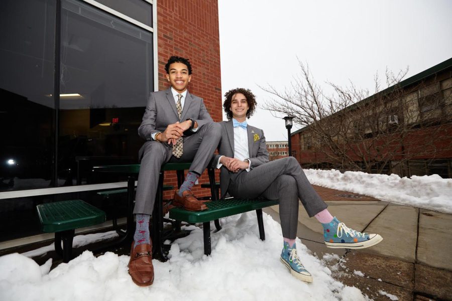 Christian+Martin+%28left%29+and+Evan+Martino+%28right%29+announced+their+candidacy+for+student+body+vice+president+and+president%2C+respectively.+The+pair+are+both+members+of+the+App+State+Student+Government+Association.
