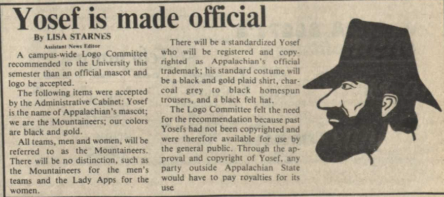 This day in history: Yosef made App State’s official mascot – The ...