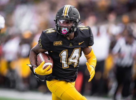 Former App State receiver Malik Williams finished fifth in program history in catches and receiving yards. Williams had a career-high 206 receiving yards against Coastal Carolina Oct. 20, 2021.