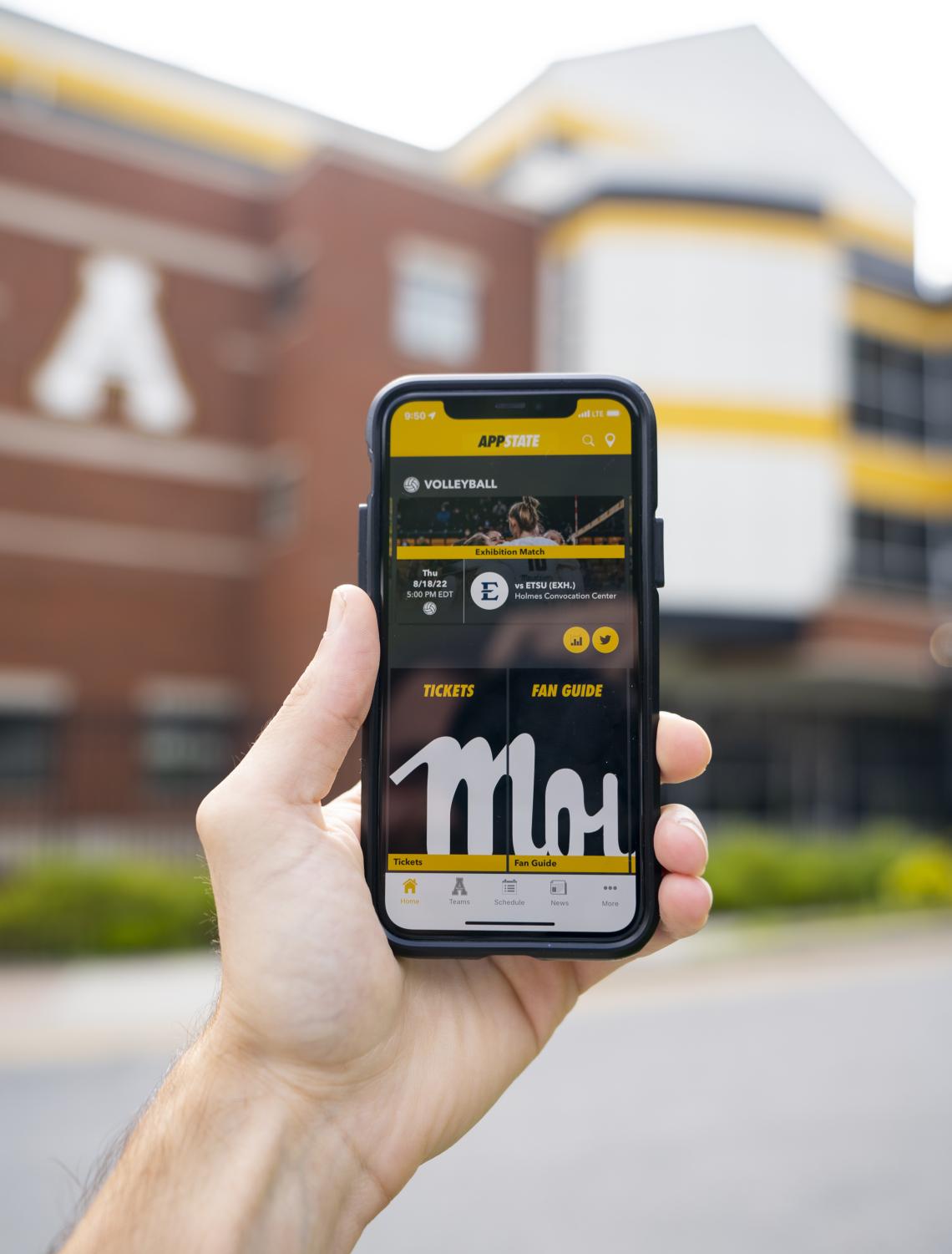 App State Athletics launches official app for Mountaineer sports The