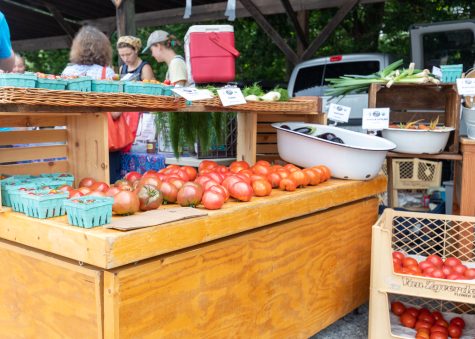 The Watauga County Farmers’ Market hosted at Horn in the West July 30, 2022. The market has been open since 1974 and offers a variety of snacks, produce and artisan crafts from locals. Currently, tomato season is in full swing. 
